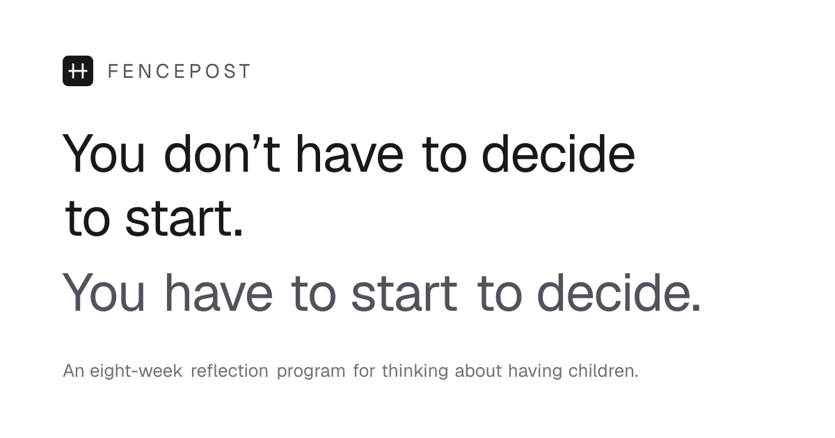 I built an 8-week reflection app for a question no app should answer for you